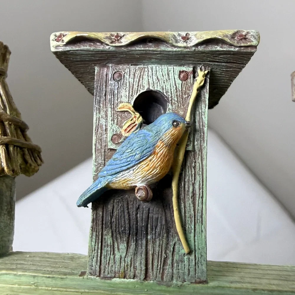 Marjolein‎ Bastin Hallmark Nature's Sketchbook 5 Birdhouse Bird Photo Frame 4x6
